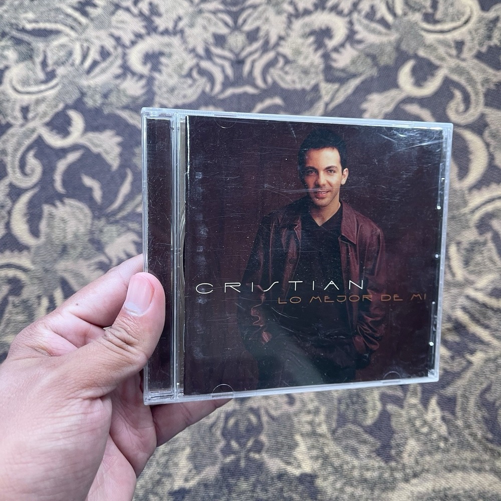 Cristian Castro Lo Mejor De Mi CD 1997 Spanish Music Latin BMG 74321-52205-2